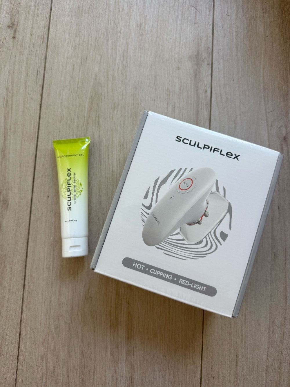 Sculptiflex Massage Tool and Microcurrent gel